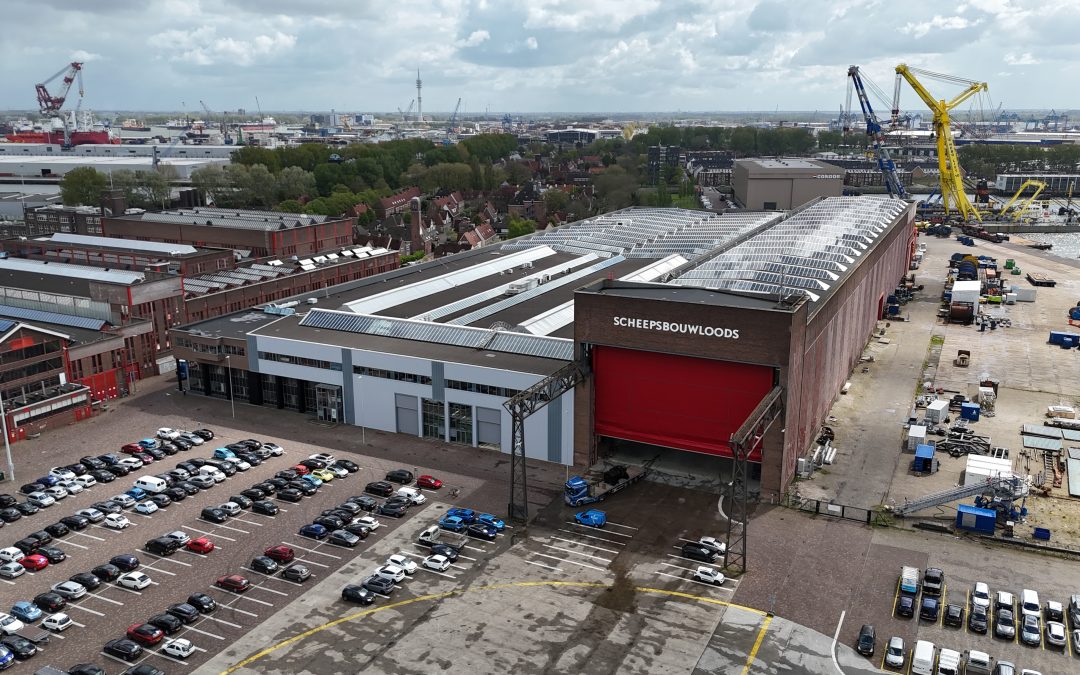 Port of Rotterdam leases 12,000 m² at the RDM in Rotterdam.